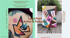 Desktop Screenshot of lucafont.com