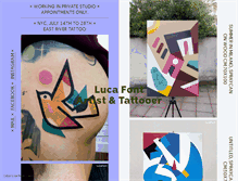 Tablet Screenshot of lucafont.com